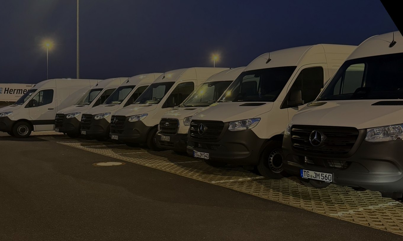 XXCellence GmbH Fuhrpark bei Nacht